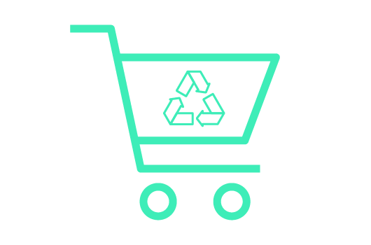Recyklace plastových nákupních vozíků